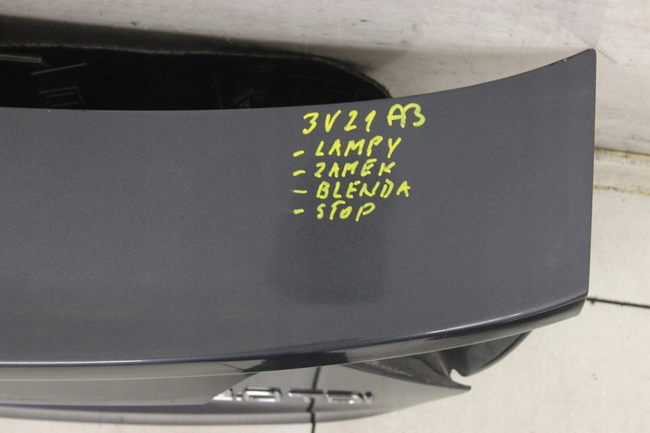 фото №8, Крышка багажника audi a3 8p рестайлинг cabrio 2009r lz7h