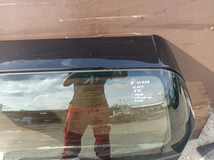 фото №9, Крышка багажника mercedes a-klasa w169 цвет чёрный 696