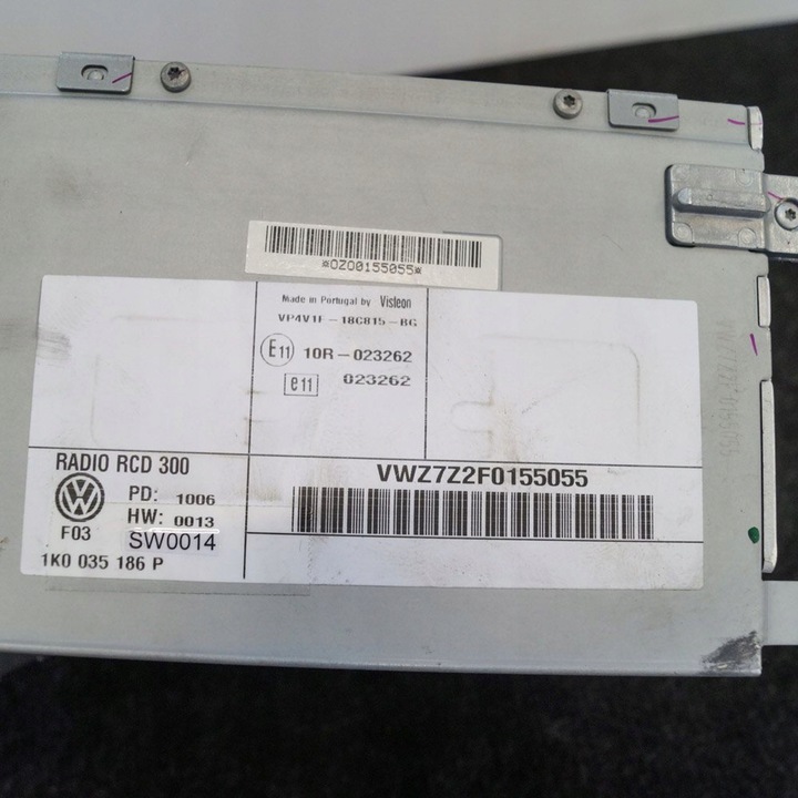 фото №5, Volkswagen passat b6 2006 панель / радиопроигрыватель cd/dvd/gps