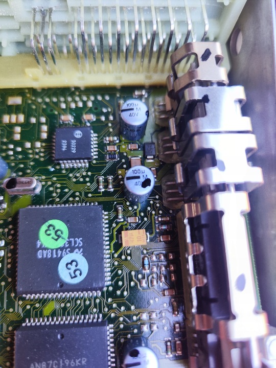 фото №6, Mercedes w124 2.2 b блок управления двигателя a0165455532 0165455532 компьютер