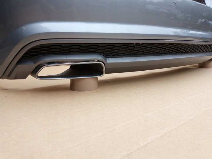 фото №7, Audi a7 c7 рестайлинг lx7p s line бампер зад задний pdc идеальный