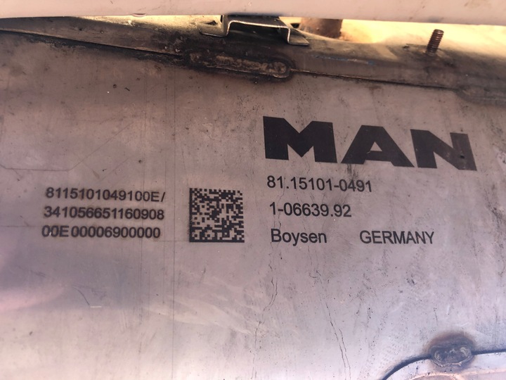 фото №6, Man tgl tgm оригинальный катализатор 81151010491