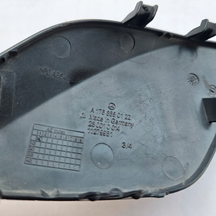 фото №10, Заглушка фаркоп бампера mercedes a класс a-klasa перед 176 a176 a1768850122