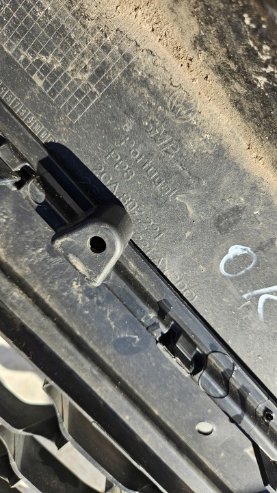 фото №13, Бампер vw t-roc 2ga 17-21 перед переднее перед