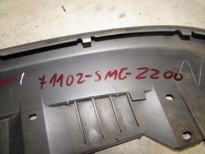 фото №9, Накладка спойлер бампера зад honda civic ufo viii 8 диффузор перед 71102smg