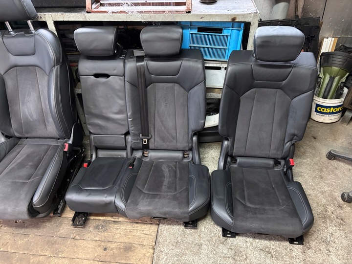 фото №5, Audi q8 сиденья диван обшивки алькантара электрика комплект