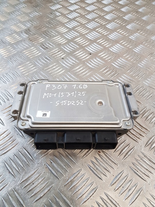 фото №8, Блок керування двигуна 0261201610 9663394680 peugeot 307 1.6b 07r- європа
