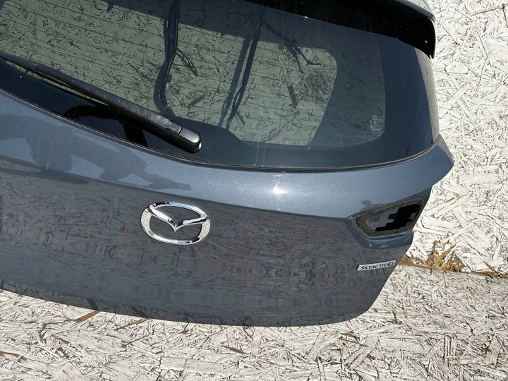 фото №4, Cx-3 рестайлинг крышка зад задняя серый 47c