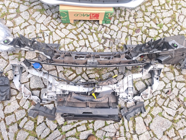 фото №16, Ford connect mk2 13-18 pas переднее бампер решётка радиатора замок лампы перед противотуманные фары