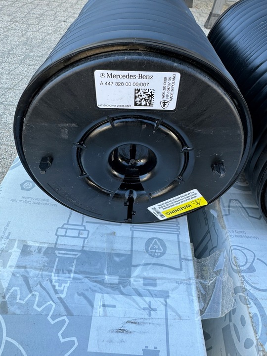 фото №7, Mercedes v клас vito 447 airmatic подушка ліва права зад задня повітряна подушка