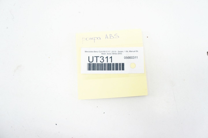 фото №8, Ut311 mercedes cla c117 w117 1.6i блок керування abs a0094315212 0265956006 ar