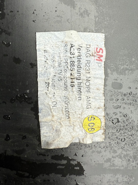 фото №14, Mercedes sl r231 231 рестайлінг amg бампер зад задній комплект wydechy дифузор