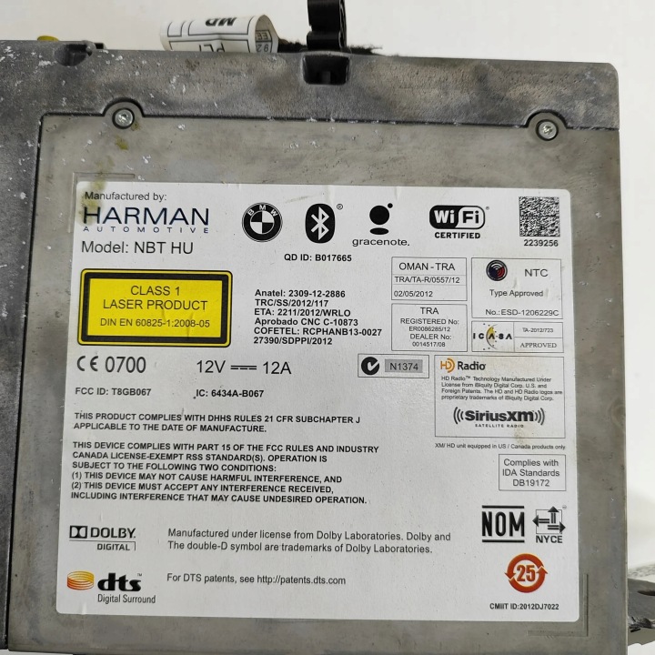 фото №9, Магнитола з магнитола bmw 3 gran туризмо f34 6434ab067 23991729 2.0l 135kw