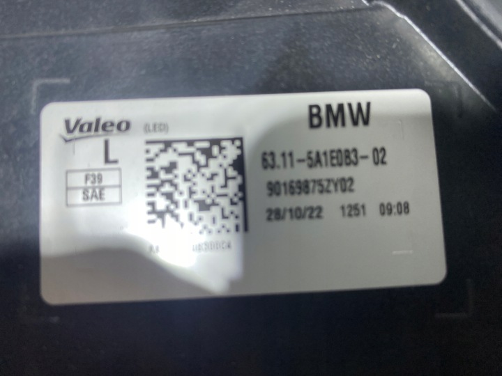 фото №9, Лампи led l+r bmw x2 f39 led rhd 5a1e0b2 5a1e0b1 нове фара