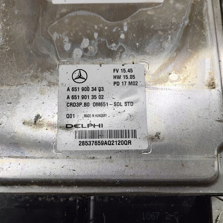 фото №8, Mercedes-benz sprinter w906 2015 блок керування / модуль ecu