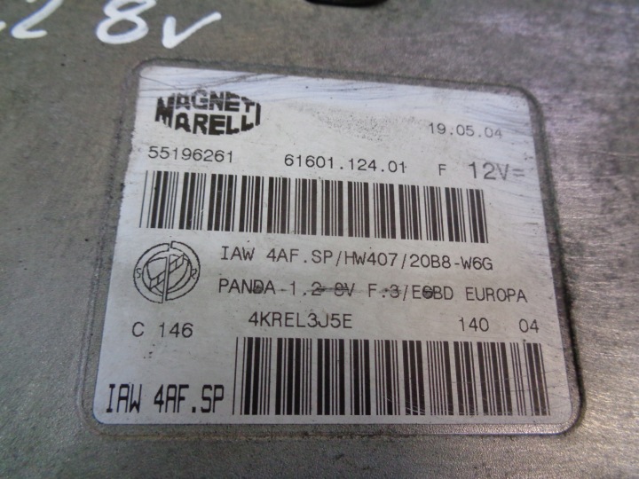 фото №10, Комп'ютер комплект start fiat panda ii 2 1.2 8v 03-12