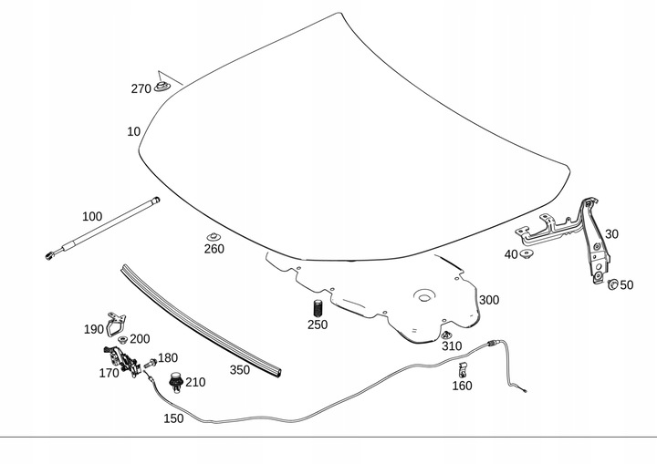 фото №1, Передняя капот mercedes b класс w247
