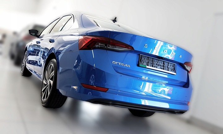 фото №8, Skoda octavia iv liftback 2019- накладка бампер