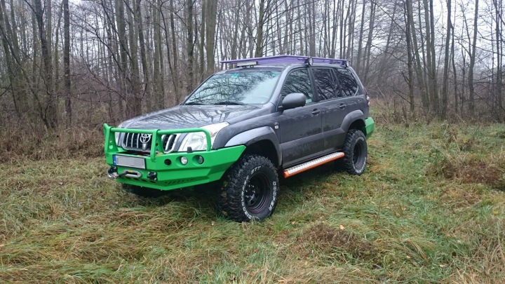 фото №15, Бампер стальной передний з bullbarem toyota land cruiser 120 / 125 02-09