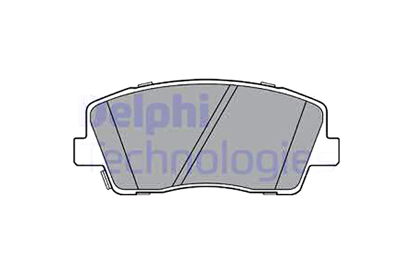 фото №2, Delphi lp3376 набор тормозные колодки тормозных, тормоза дисковые