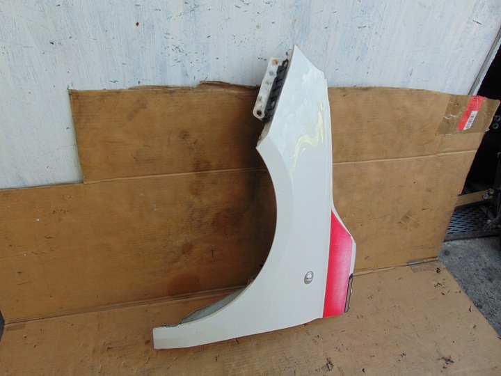 фото №6, Крило лівий перед fiat 500 2007- білий