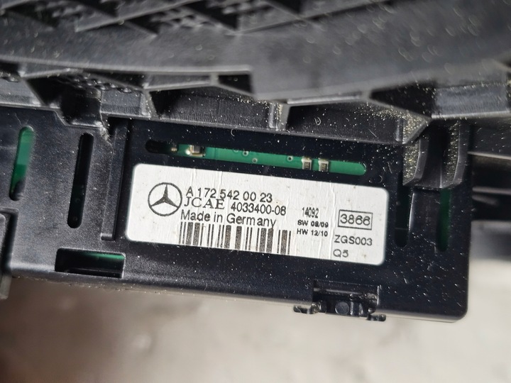 фото №6, Захист сітка динаміка консолі панелі mercedes w166 ml gle a1666801318