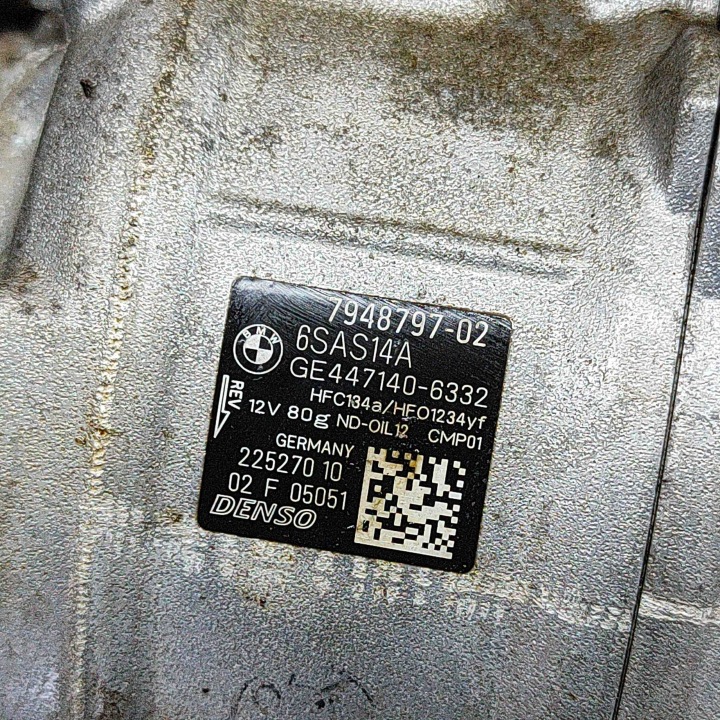 фото №7, Компресор кондиціонера bmw 2 gran купе f44 ge4471406332 26552949 2.0l