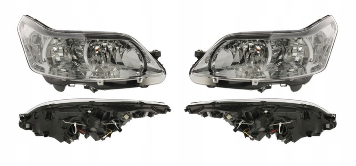 фото №1, Фара лампа citroen c4 04-10 левый + правый