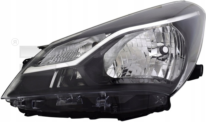 фото №1, Новая левая лампа toyota yaris od 2017+