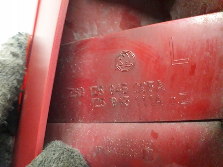 фото №10, Skoda octavia 2 ii 04-08 5d hb лампа ліва задня зад 1z5945095a 1z5945111a