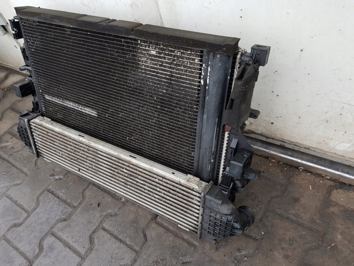 фото №6, Ford mondeo mk4 рестайлинг 10r- 2.0 tdci радиатор вентилятор kpl