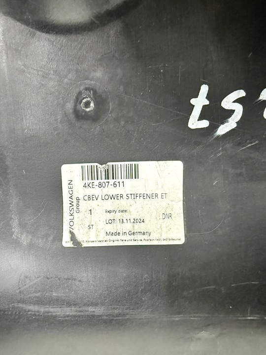 фото №10, Audi e-tron 4ke плита защита бампера перед передняя 4ke807611