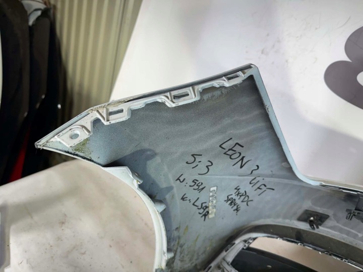 фото №12, Seat leon iii рестайлінг бампер перед передній 4xpdc розпилювач 17-20 ls9r 5f0807221r