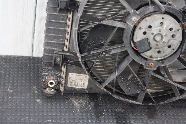 фото №7, Mercedes a w168 pas радіатор вентилятор