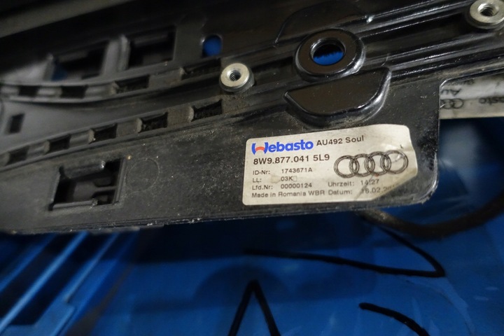 фото №8, Audi a4 b9 люк панорама стекло 2015- 8w9877041