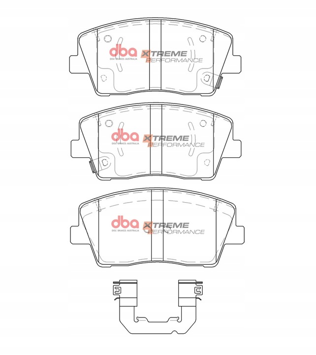 фото №1, Dba австралія db15133xp набір накладок гальмівних o високої skuteczności