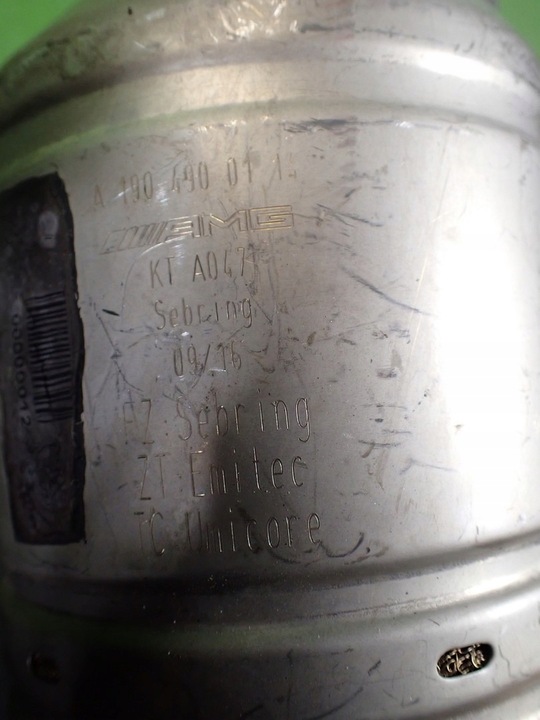 фото №10, Каталізатор mercedes c190 amg gt 4.0 b 14r a2054904014 a2054904114