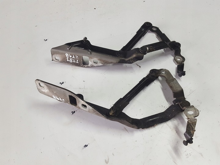 фото №1, Audi tt 8j 06-14r петлі капота комплект ly9b