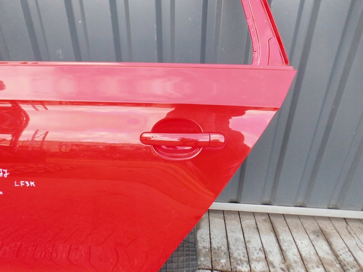 фото №6, Двері skoda rapid 5jj spaceback ліві задні lf3k оригінал