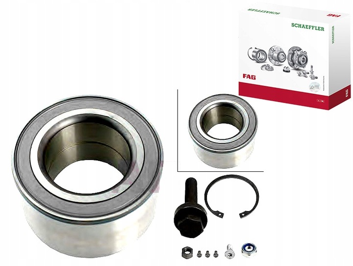 фото №1, Подшипник колёса vw перед t4 90- fag