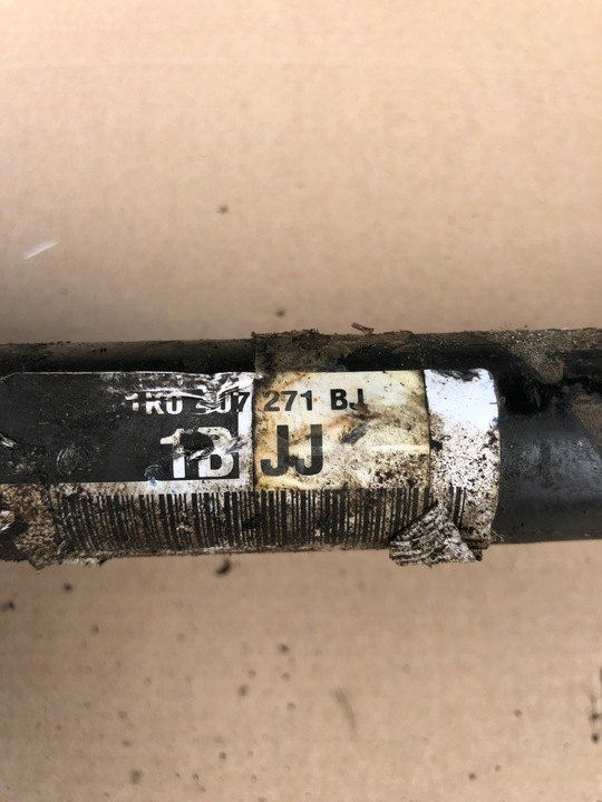 фото №5, Піввісь vw skoda audi 1k0407271bj