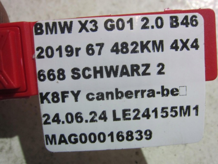 фото №10, Bmw x3 g01 g02 g20 супорт гальмівний праві перед переднє 6882254 34106882254