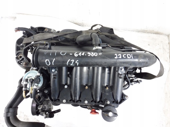 фото №10, Двигатель стойка om 611.980 турбонагнетатель mercedes vito w638 2.2 cdi