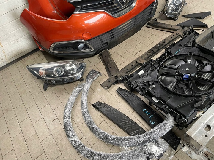фото №7, Перед бампер лампы капот крылья renault captur i bixnp состояние jak новое