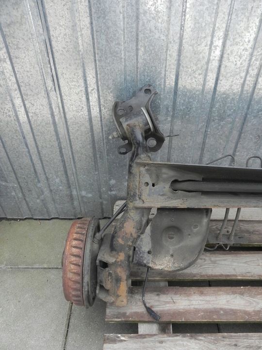 фото №7, Renault zoe i балка задняя подвешивание ось комплектная