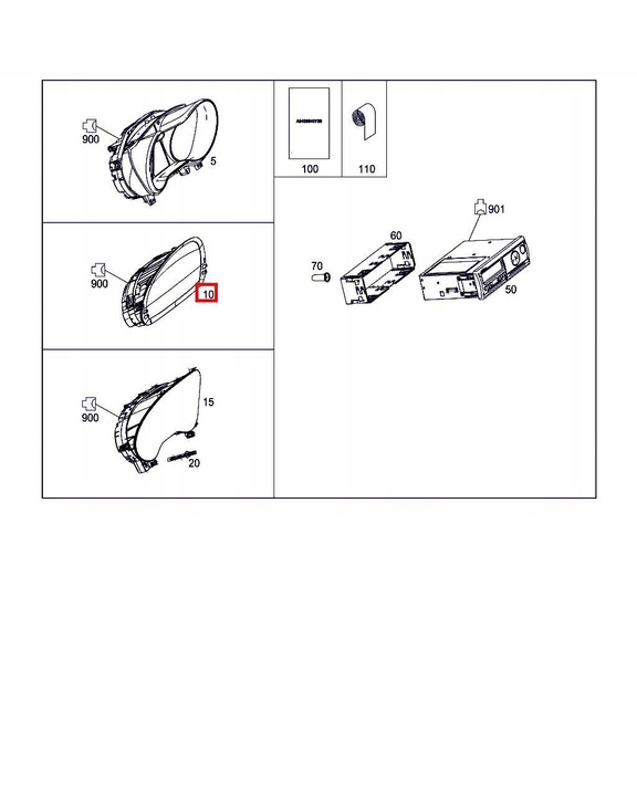 фото №6, Спідометр  mercedes vito w447 2.2 cdi a4479006408 a4479018102 a4479028304