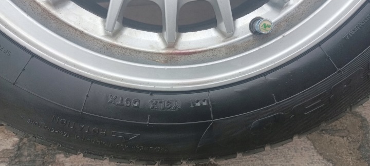 фото №10, Bmw e30 325i 3er диски алюминий 14' + шины 4 штуки 1125688 красивый