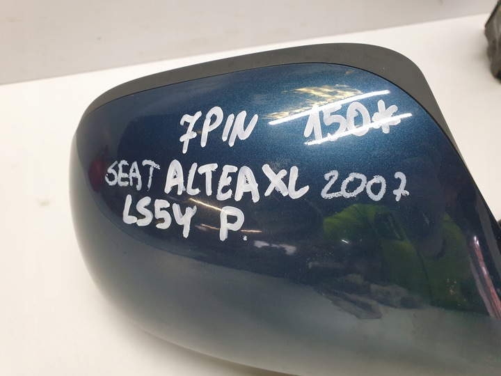 фото №6, Дзеркало праві 7 pin seat altea xl 2007 рік код фарби ls5y