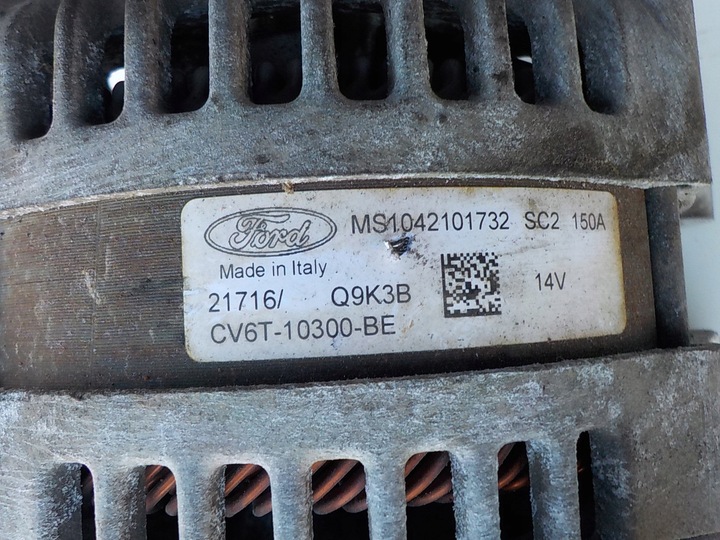 фото №5, Ecosport focus mk3 1.0 ecoboost генератор cv6t-10300-be
