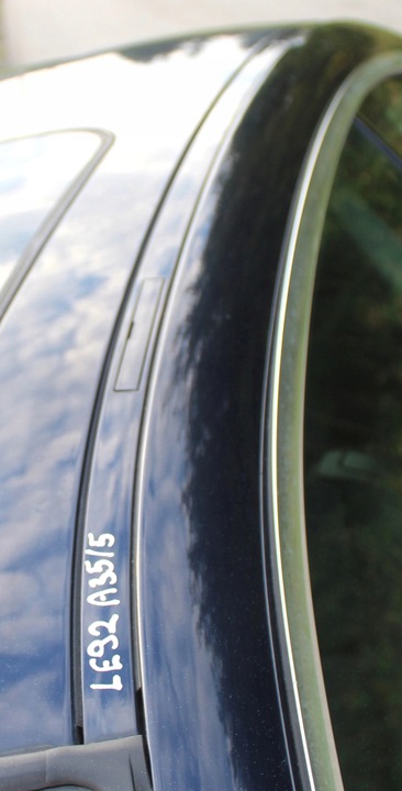 фото №1, Планка крышная левая bmw e92 a35 монако-голубой/синий